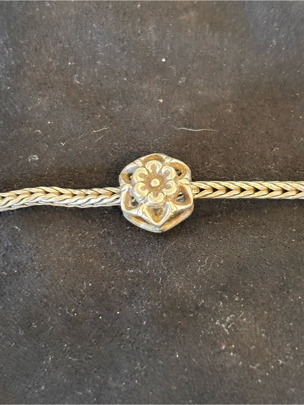 Trollbeads "Zucchini Flower" (Retired Style #TAGBE-30019)